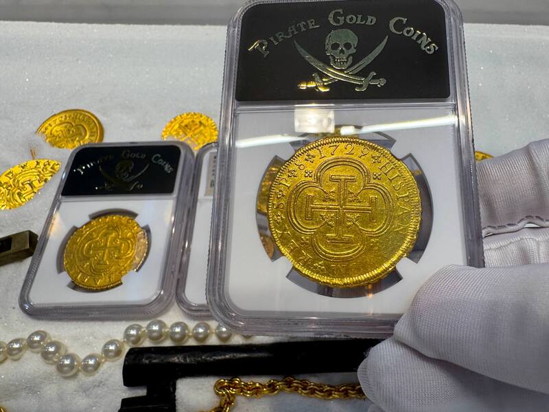 Spain 8 Escudos 1729 "Philip V" NGC AU 2