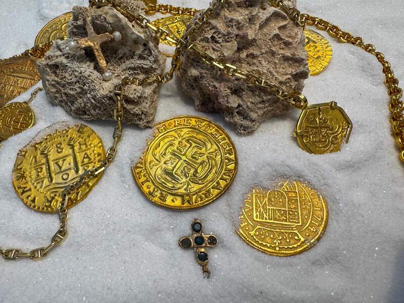 Diamond Cross from Unidentified Shipwreck 18th Cent. 7