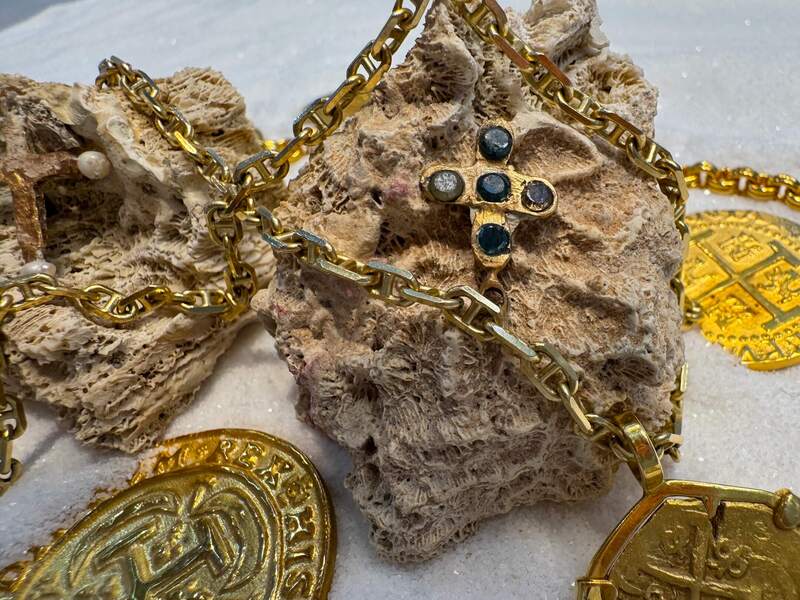 Diamond Cross from Unidentified Shipwreck 18th Cent. 21