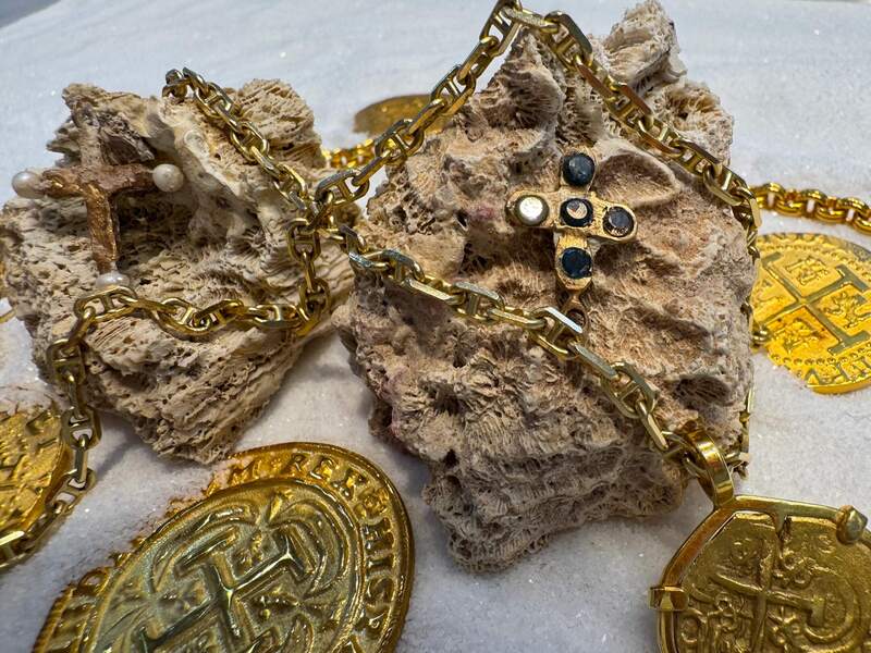 Diamond Cross from Unidentified Shipwreck 18th Cent. 30