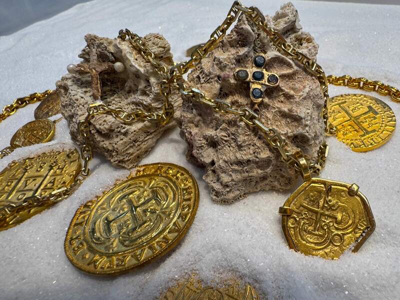 Diamond Cross from Unidentified Shipwreck 18th Cent. 32