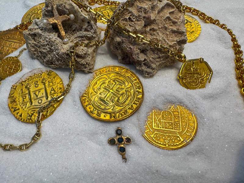 Diamond Cross from Unidentified Shipwreck 18th Cent. 8