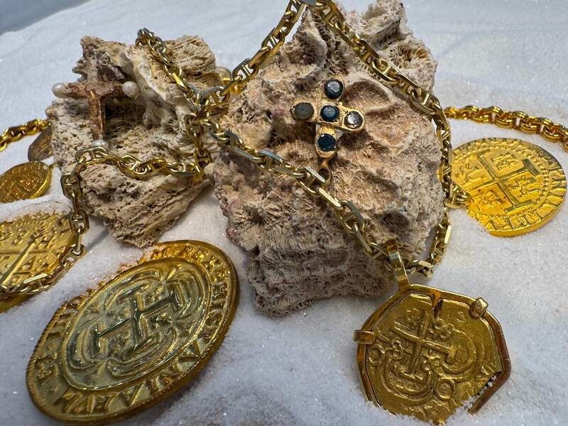 Diamond Cross from Unidentified Shipwreck 18th Cent. 38