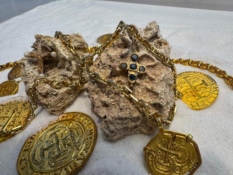 Diamond Cross from Unidentified Shipwreck 18th Cent. 40