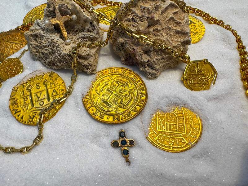 Diamond Cross from Unidentified Shipwreck 18th Cent.