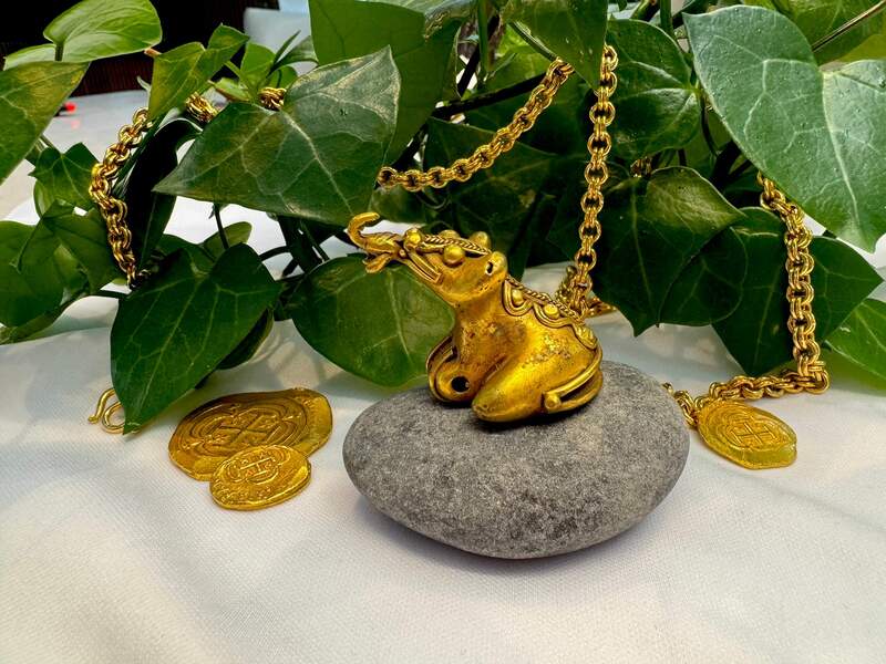 Tairona Feline Pendant w/ Bell 600BC-100AD 16