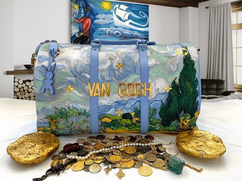 Louis Vuitton x Jeff Koons x Van Gogh 11