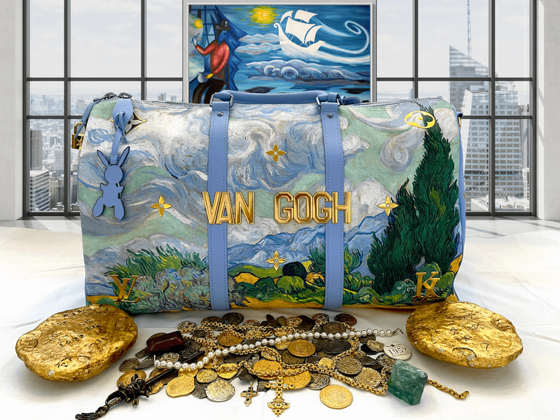 Louis Vuitton x Jeff Koons x Van Gogh 14