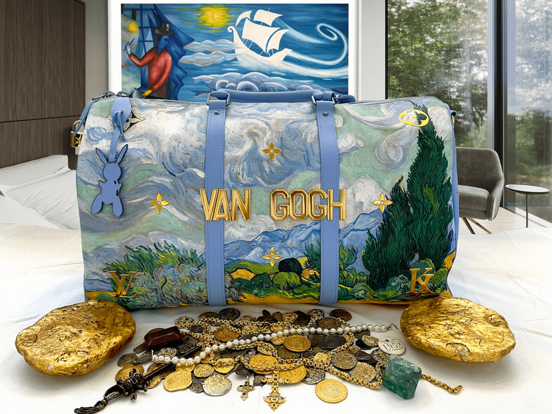 Louis Vuitton x Jeff Koons x Van Gogh 9