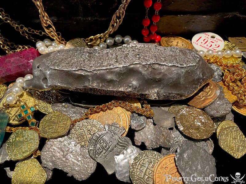 VOC Shipwreck Silver Bar from Christies 1986 Auction 7