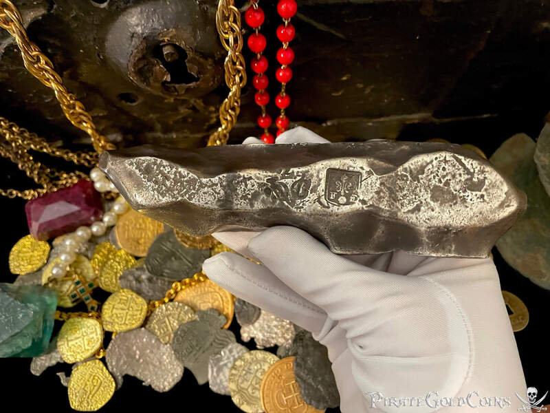 VOC Shipwreck Silver Bar from Christies 1986 Auction 8