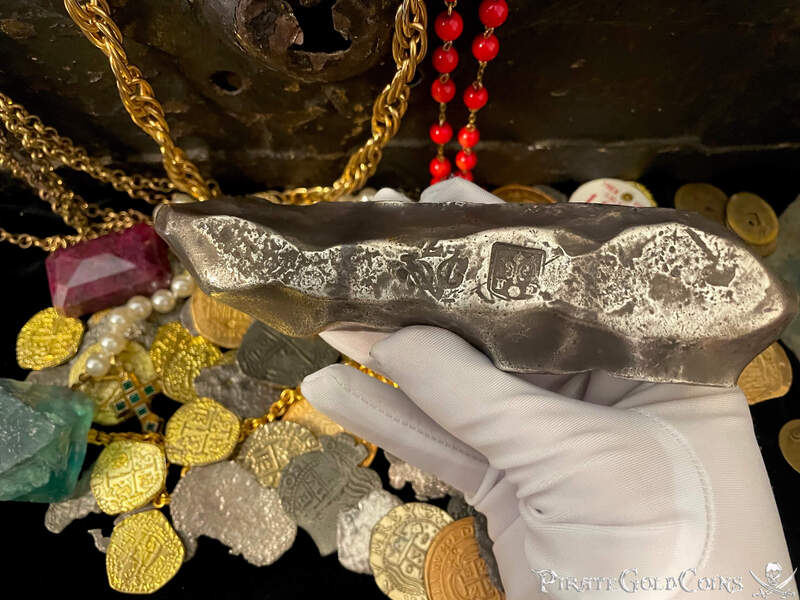 VOC Shipwreck Silver Bar from Christies 1986 Auction 9