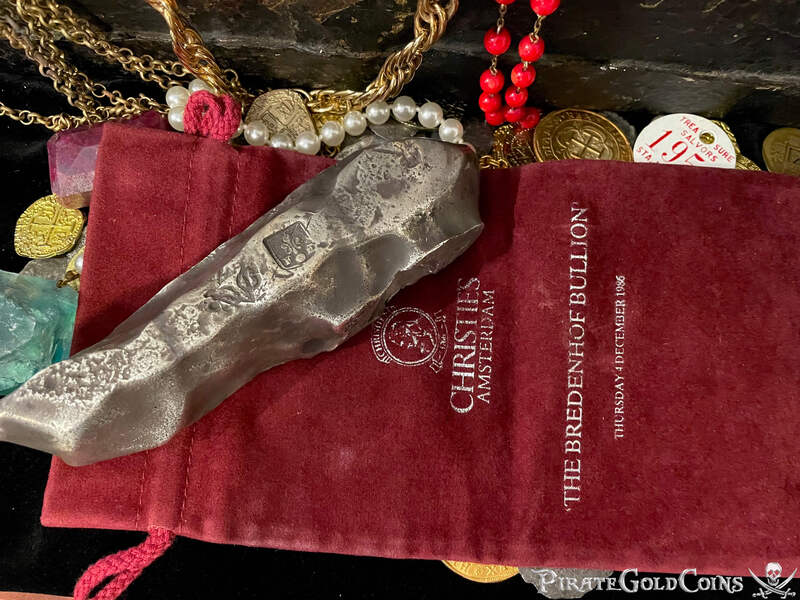 VOC Shipwreck Silver Bar from Christies 1986 Auction 11